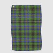 Serviette De Golf Tartan d'écossais de MacInnes de clan (Devant)