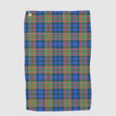 Serviette De Golf Tartan d'écossais de MacLellan de clan (Devant)