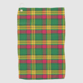 Serviette De Golf Tartan d'écossais de MacMillan de clan (Devant)