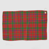 Serviette De Golf Tartan d'écossais de Munro de clan (Horizontal)