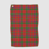 Serviette De Golf Tartan d'écossais de Munro de clan (Devant)