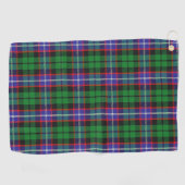 Serviette De Golf Tartan d'écossais de Russell de clan (Horizontal)