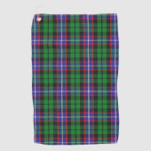 Serviette De Golf Tartan d'écossais de Russell de clan (Devant)