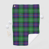 Serviette De Golf Tartan d'écossais de Sutherland de clan (En situation)