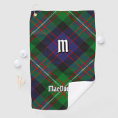 Serviette De Golf Tartan du clan MacDonell de Glengarry (En situation)