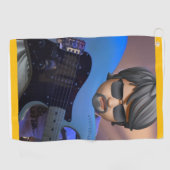 Serviette De Golf Tasse (Horizontal)