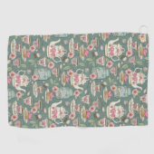 Serviette De Golf Tea Party vintage (Horizontal)