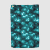 Serviette De Golf Teal Galaxy Series Design 3 (Devant)