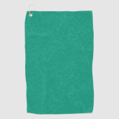 Serviette De Golf Teal textured surface with subtle swirling pattern (Devant)