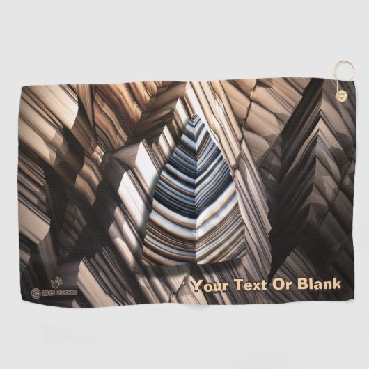 Serviette De Golf Technologie paléolithique (Horizontal)