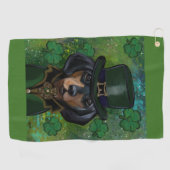 Serviette De Golf Teckel (Horizontal)