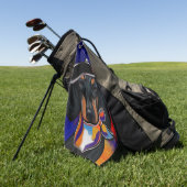 SERVIETTE DE GOLF TECKEL (Vert)