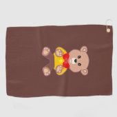 Serviette De Golf Teddy Bear  (Horizontal)