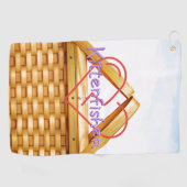 Serviette De Golf TEE Kittenfisher (Horizontal)