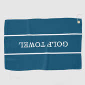 Serviette De Golf Tee Off avec le meilleur papa Golf Towel (Horizontal)
