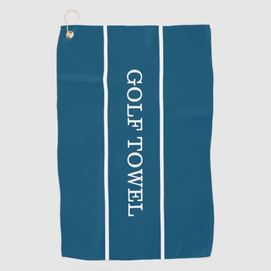 Serviette De Golf Tee Off avec le meilleur papa Golf Towel (Devant)
