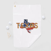 Serviette De Golf TEE Texas (En situation)