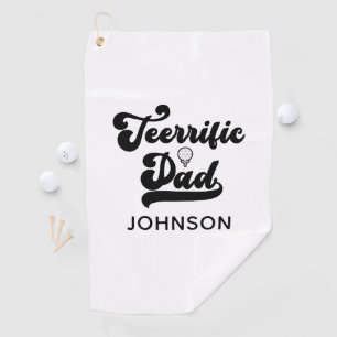 Serviette De Golf Teerrific papa Funny Fête des pères cadeau pour pa