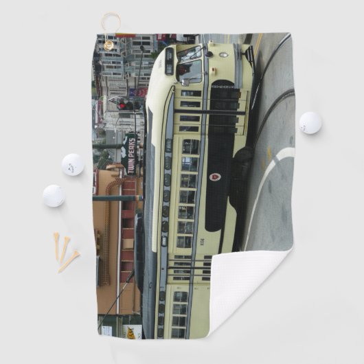 Serviette De Golf Téléphérique de San Francisco (En situation)