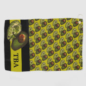 Serviette De Golf Telle de golf Avocado (Horizontal)
