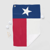 Serviette De Golf Telle de golf Texas Flag (En situation)