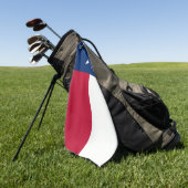 Serviette De Golf Telle de golf Texas Flag (Vert)