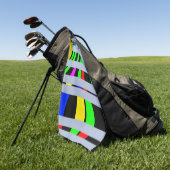 Serviette De Golf Temps de déplacement (Vert)