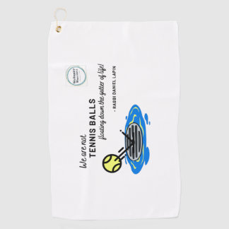 Serviette De Golf Tennis Ball Citation Golf Serviette