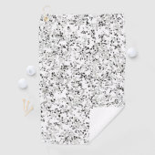 Serviette De Golf Terrazzo blanc moderne (En situation)