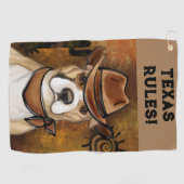 SERVIETTE DE GOLF TERRIER AMÉRICAIN DU STAFFORDSHIRE (Horizontal)