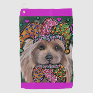 SERVIETTE DE GOLF TERRIER AUSTRALIEN