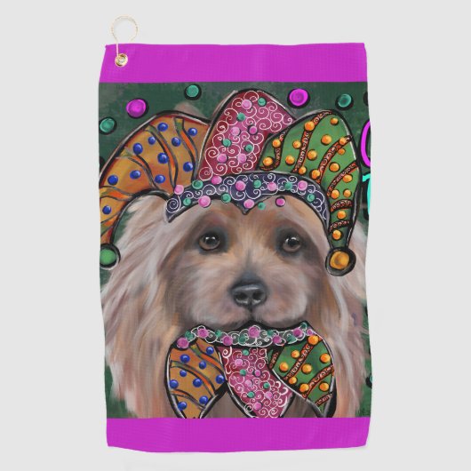 SERVIETTE DE GOLF TERRIER AUSTRALIEN (Devant)
