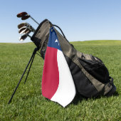 Serviette De Golf Texas Flag & Texas State États États-Unis amateurs (Vert)