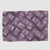 Serviette De Golf Texture de cuir brillant (Horizontal)
