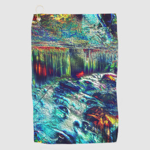 Serviette De Golf Texture ressemblant à un moule fabriqué à partir d