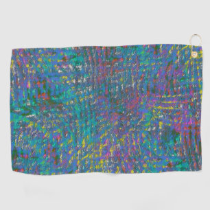 Serviette De Golf Texture rugueuse de couleur très pâle et défraîchi