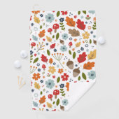 Serviette De Golf Thanksgiving Automne Couleurs Thanksgiving Holiday (En situation)