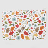 Serviette De Golf Thanksgiving Automne Couleurs Thanksgiving Holiday (Horizontal)