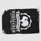 Serviette De Golf The Chicken Whisperer Funny (Horizontal)