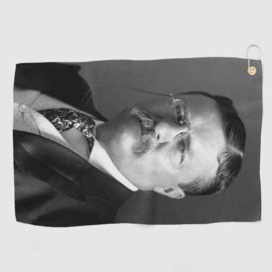 Serviette De Golf Theodore Roosevelt Teddy Président républicain (Horizontal)