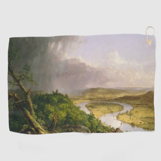 Serviette De Golf Thomas Cole The Oxbow The Connecticut River (Horizontal)
