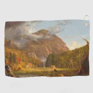Serviette De Golf Thomas Cole Vue du col de la montagne