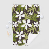 SERVIETTE DE GOLF TIARE (COMBO OLIVE) (En situation)