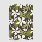 SERVIETTE DE GOLF TIARE (COMBO OLIVE) (Devant)
