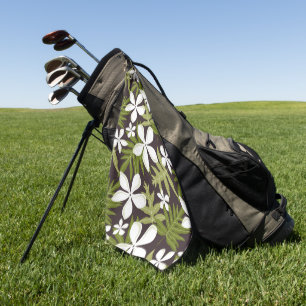 SERVIETTE DE GOLF TIARE (COMBO OLIVE)