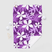 SERVIETTE DE GOLF TIARE (PURPLE) (En situation)