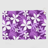 SERVIETTE DE GOLF TIARE (PURPLE) (Horizontal)