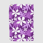 SERVIETTE DE GOLF TIARE (PURPLE) (Devant)