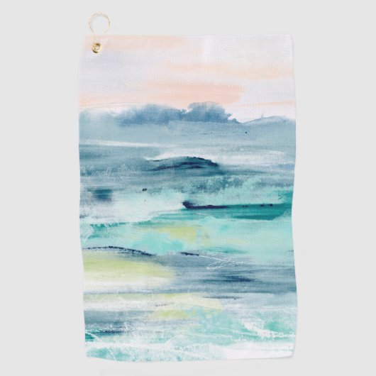Serviette De Golf Tides de plage II (Devant)