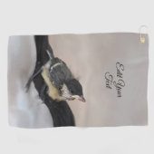 Serviette De Golf Tidi my Bird le Parus Major (Horizontal)